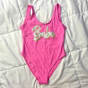 Low back Babe bathing suit